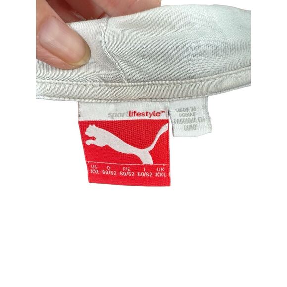 Puma Black Zip up Sweater Hoodie Men's Sweatshirt Embroidered Logo Size XXL - Picture 7 of 13